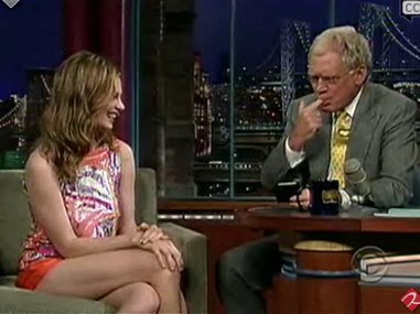 David Letterman Eats Makeup David Letterman Eats Makeup